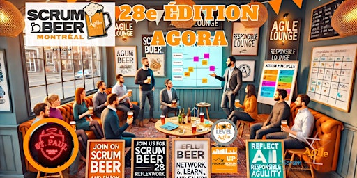 Image principale de Scrum Beer 28 - Printemps pour un AGORA d’agilité Responsable