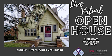 Live Virtual Open House - 730 S Maple Road, Ann Arbor primary image