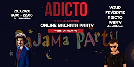 Hauptbild für ADICTO: Online Bachata Party
