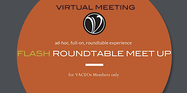 FLASH Roundtable-VIRTUAL