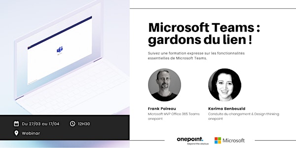 Microsoft Teams : gardons du lien !