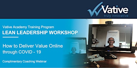 Vative - How to Deliver Value  Online through COVID 19__13:00 IST primary image
