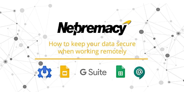 How to keep your data secure when working remotely