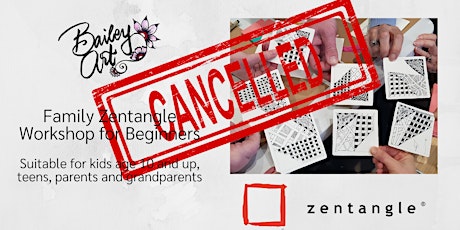 CANCELLED Family Zentangle Workshop for Beginners (MLW) primary image