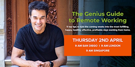 [Free Webinar] The Genius Guide to Remote Working primary image