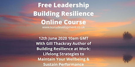 Free Building Leadership Resilience Online Session primary image