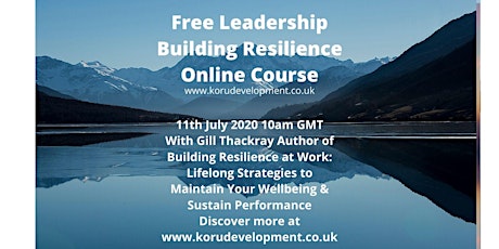 Free Building Leadership Resilience Online Session primary image