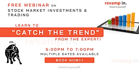 Catch the Trend - A Free Webinar on Stock Market Investments & Trading primary image