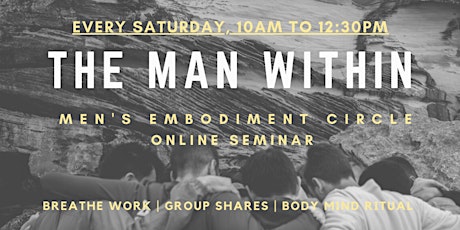 Hauptbild für The Man Within - Online Men's Embodiment Circle