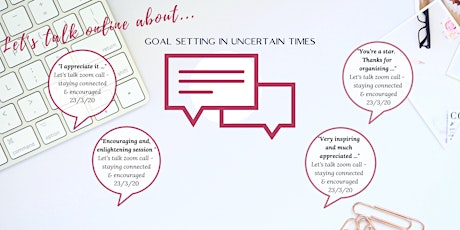 Let's talk about setting goals and accountability primary image