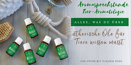 Hauptbild für Aromasprechstunde Tier-Aromatologie