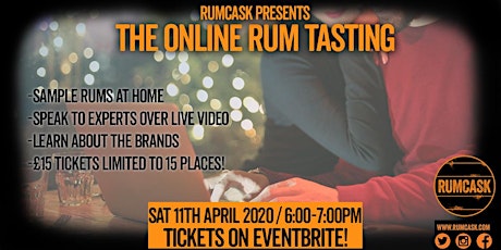 Online Rum Tasting presented by RumCask primary image