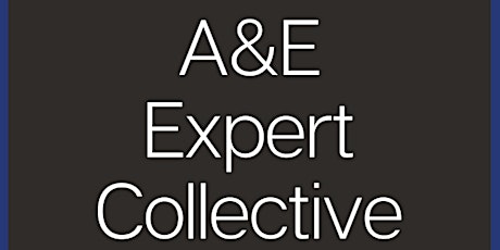 A&E Expert Collective - Growing My Business In Uncertain Times Webinar primary image