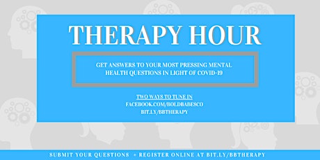Therapy Hour Powered x Bold Babes Co- Navigating COVID-19 with Experts primary image