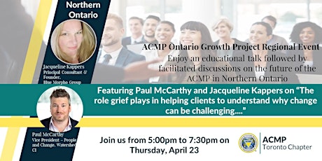 [Change Management Webinar] ACMP Ontario: Growth Project - Northern ON 2020 primary image