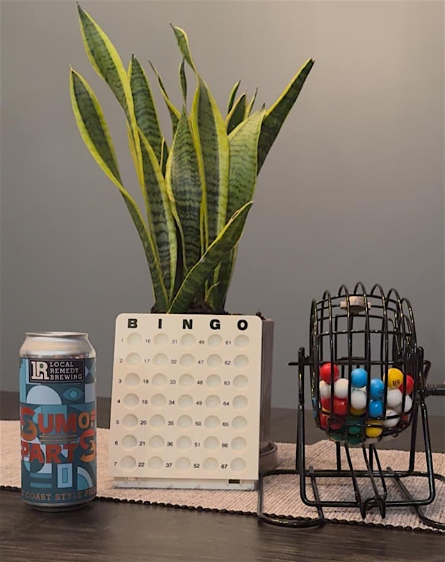 Image principale de Roots to Petals July Plant Bingo @ Local Remedy Brewing