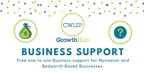 Business Support Session for Nuneaton & Bedworth Businesses (Online Call) primary image