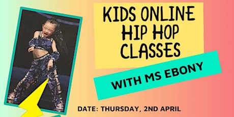 Online Kids Hip Hop Classes primary image