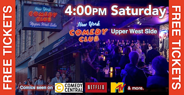 Image principale de Free Comedy Show Tickets! Standup Comedy at New York Comedy Club - UWS