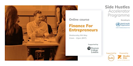 Side Hustles | Finance For Entrepreneurs | Online Course primary image