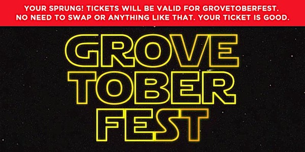 Grovetoberfest Craft Beer Festival 2020