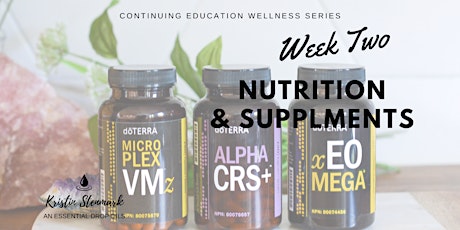 Nutrition and Supplements - VIRTUAL CLASS primary image