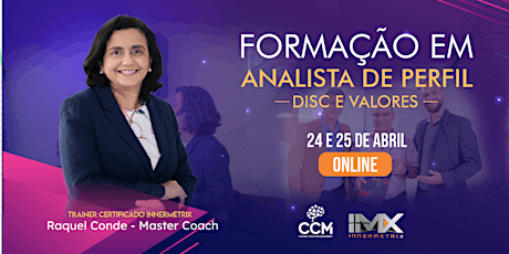 Imagem principal do evento Formação em Analista de Perfil DISC Plus | Innermetrix