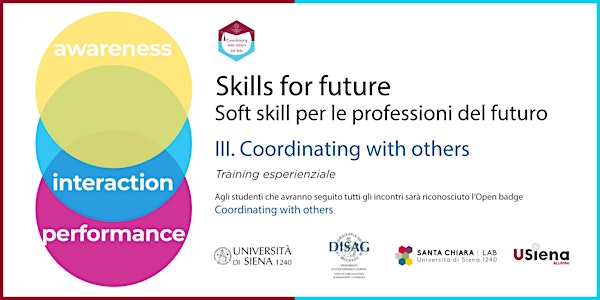SKILLS FOR FUTURE | COORDINATING WITH OTHERS - CORSO DA REMOTO