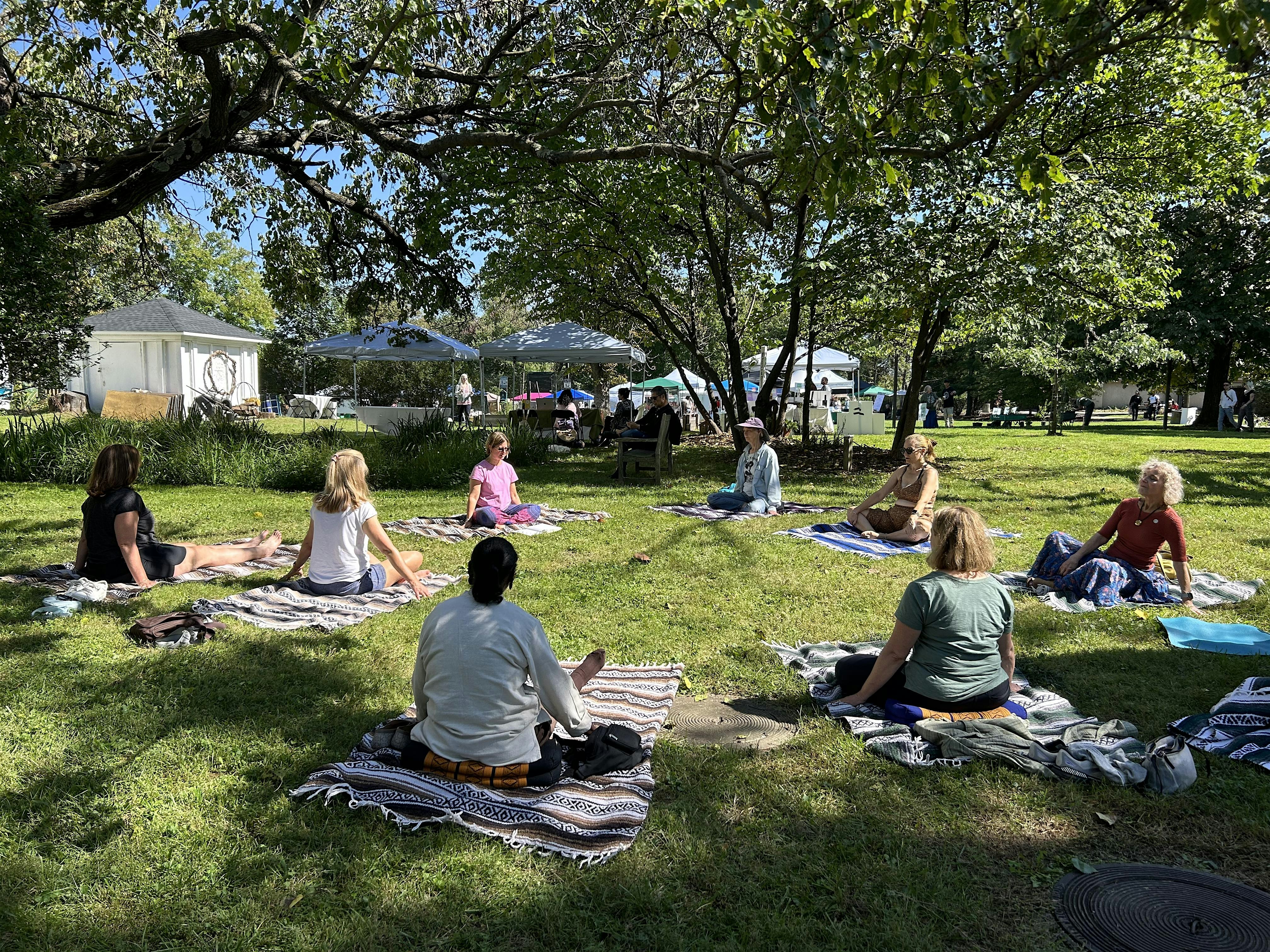 Root & Release: Gentle Garden Yoga for Stress Resilience