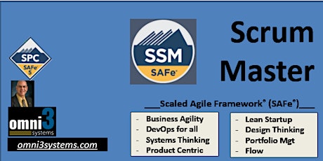 SSM-SAFe-Scrum Master_Bloomington+Product-lean-agile-DevOps-kanban-coach primary image