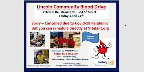 Image principale de Lincoln Community Blood Drive