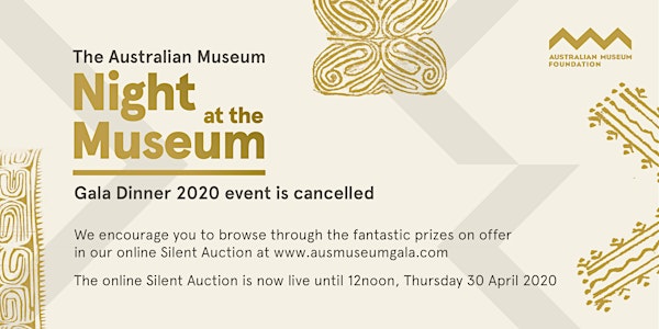 Night at the Museum Gala Dinner