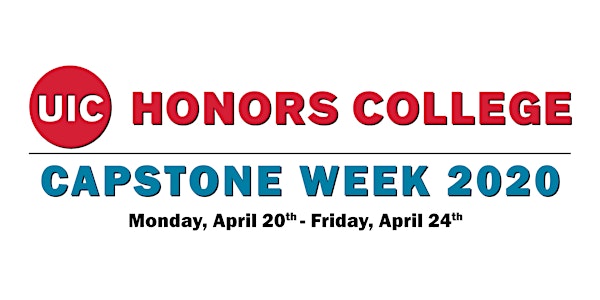 Capstone Week | Wednesday 4/22 | 9-10am | Session 1