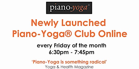 Join us for the Piano-Yoga® Club Online! primary image