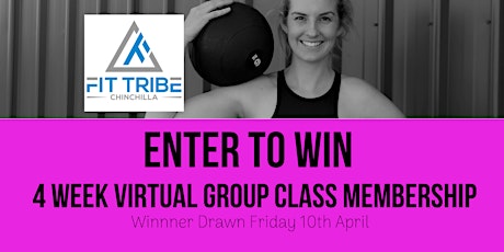 Win 4 Weeks Free Virtual Live Fitness Classes primary image