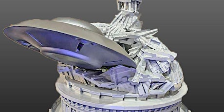 Hauptbild für "Earth VS Flying Saucers" Capitol Building & Saucer Crash Scene