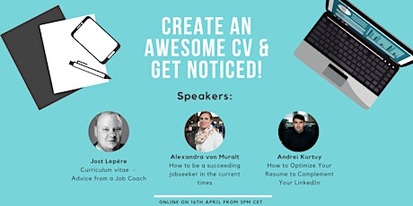 Create an awesome CV & get noticed! primary image