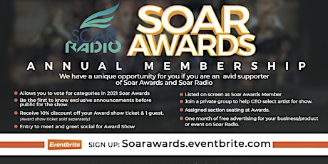 Soar Awards Membership primary image