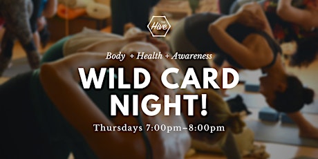 Wild Card - Body Health and Awareness primary image
