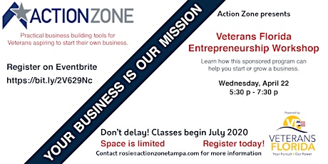 Veterans Florida Entrepreneurship Program July 2020