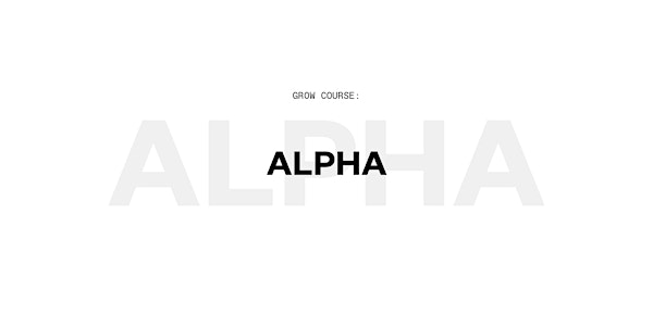 Alpha Online | 8 Weekly Sessions Starting 13th April