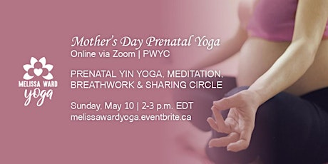 Mother's Day Prenatal Yoga *Online Class* primary image