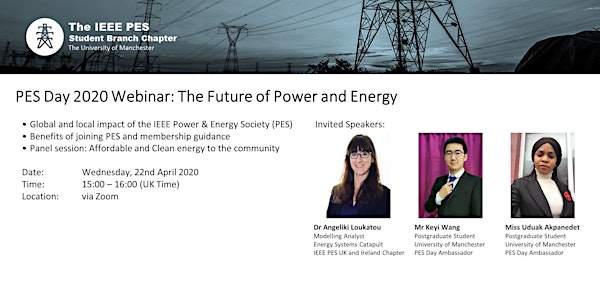 PES Day 2020 Webinar: The Future of Power and Energy