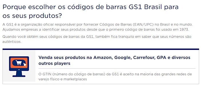 Imagem do evento GS1 Brasil com Você: Como obter rápido o seu Código de Barras!