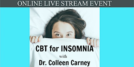 Cognitive Behavioural Therapy for Insomnia: The Basics and Beyond primary image