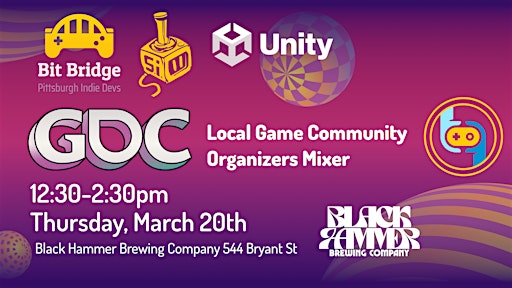 Local Game Community Organizers GDC 2025 Mixer primary image