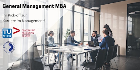 Hauptbild für Online Info-Session General Management MBA