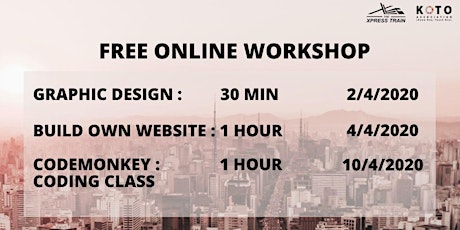 Free Online Workshops primary image