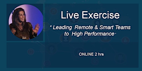 Live Exercise - Leading Remote & Smart Teams  - NEW YORK / MONTECARLO