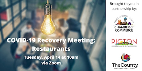 COVID-19 Recovery Meeting:  Restaurants primary image